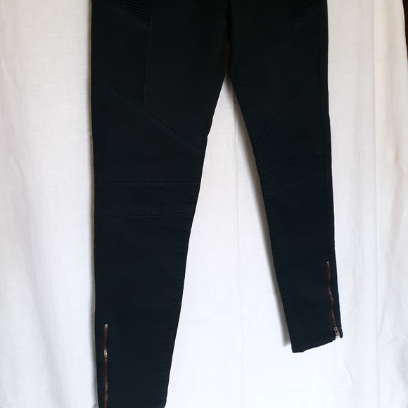 American Eagle black ankle jeggings womens - Picture 3 of 10